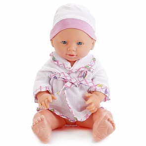 Интерактивная кукла 38 см, с ванной и аксессуарами, пьет и писает (Карапуз, BAE5999 (12))